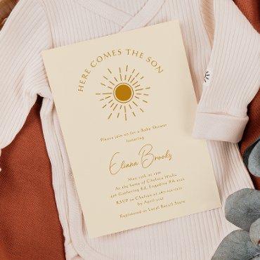 Beige Boho Sunshine Here Comes The Son