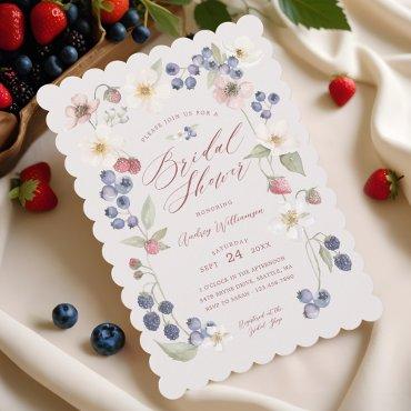 Berry Sweet Bridal Shower Wild Berries & Flowers