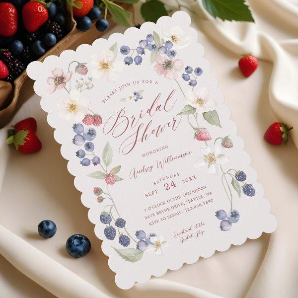 Berry Sweet Bridal Shower Wild Berries & Flowers
