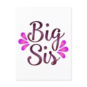 Big Sis Postcard