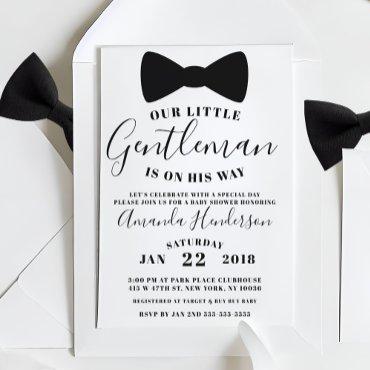 Black Bow Tie Gentleman