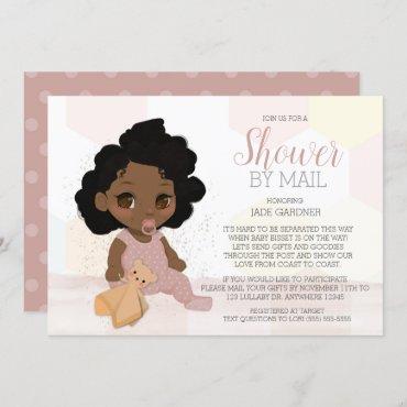 Black Curly Hair Baby Shower By Mail  1