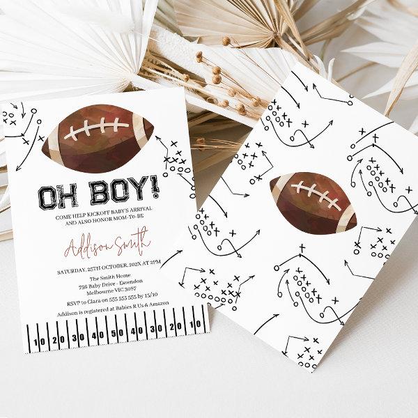 Black White Football Plays Football