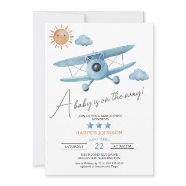 Blue Airplane