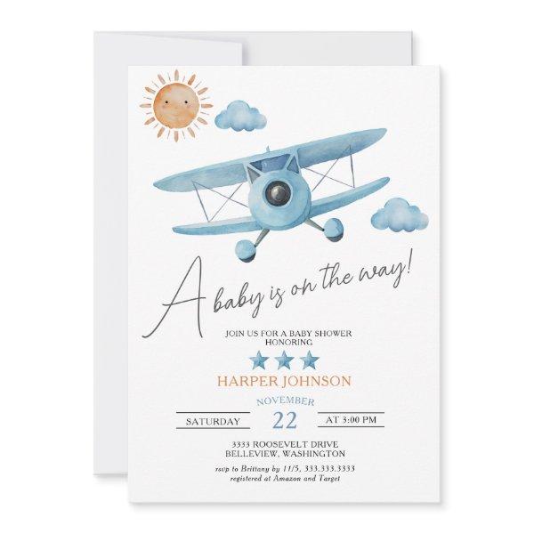 Blue Airplane