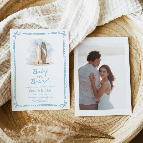Blue Baby on Board Beach