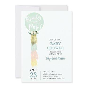 Blue Balloon with Tassel
