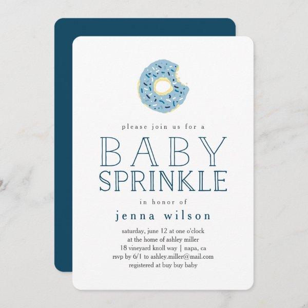 Blue Donut Sprinkles | Baby Sprinkle