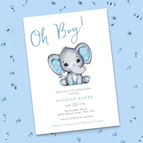 Blue Elephant Boy