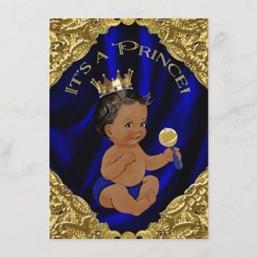 Blue Gold African American Prince