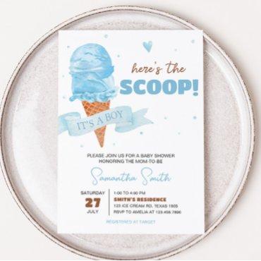 Blue Here's the Scoop