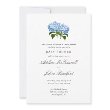 Blue Hydrangea Grandmillennial Double