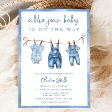 Blue Jean Baby is On The Way Denim Boy