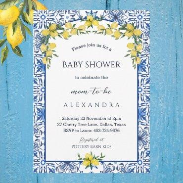 Blue Mediterranean Lemon
