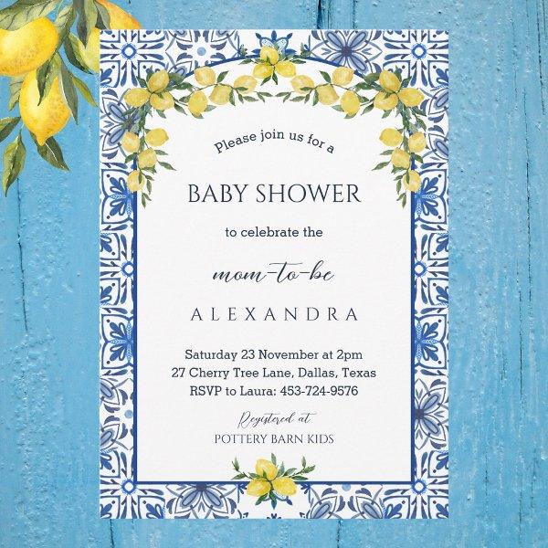 Blue Mediterranean Lemon