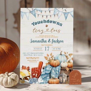 Blue Pumpkin Footballs Touchdown Co-Ed Baby Boy