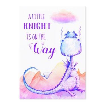 *~* Blue Purple Dragon Baby Boy Shower