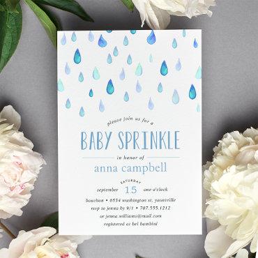 Blue Raindrops | Baby Sprinkle