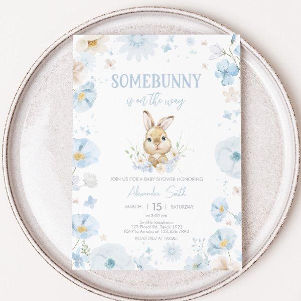 Blue Somebunny Rabbit