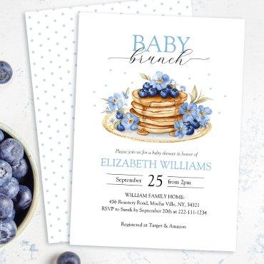 Blueberry Pancake Baby Brunch