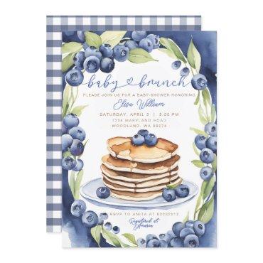 Blueberry Pancakes Baby Brunch Baby Shower