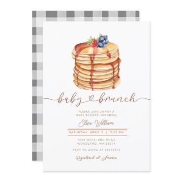 Blueberry Strawberry Baby Brunch Baby Shower