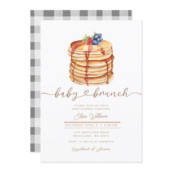 Blueberry Strawberry Baby Brunch Baby Shower