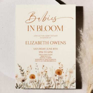 Boho Babies In Bloom Wildflower