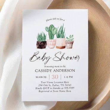 Boho Cactus Succulent