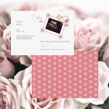 Boho Daisies and Pink Ultrasound