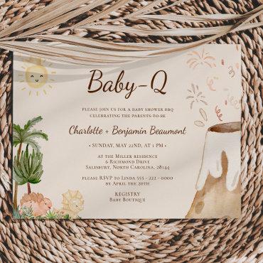 Boho Dinosaur Beige Baby-Q BBQ