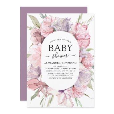 Boho Dusty Pink Purple