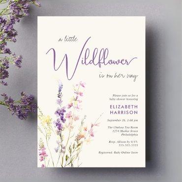 Boho Little Wildflower Watercolor
