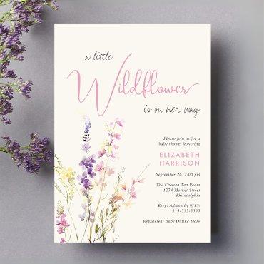 Boho Little Wildflower Watercolor