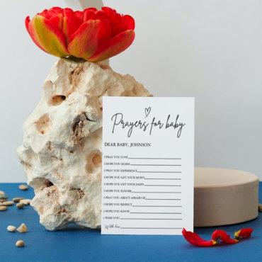Boho Prayers for Baby Well Wishes for