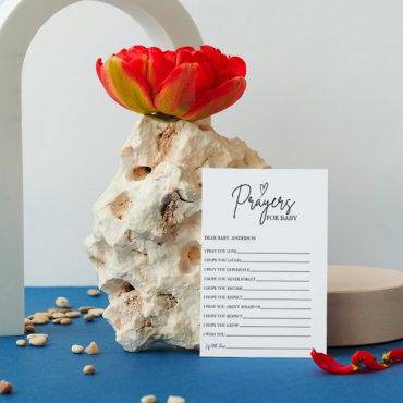 Boho Prayers for Baby Well Wishes for