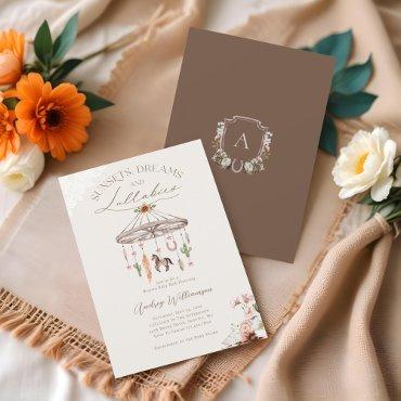Boho Rustic Wagon Wheel Mobile Western
