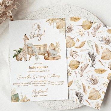 Boho Safari Nursery Gender Neutral