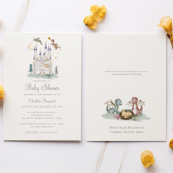 Boho Storybook Dragon Gender Neutral