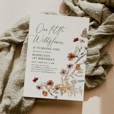 Boho Wildflower 1st Birthday