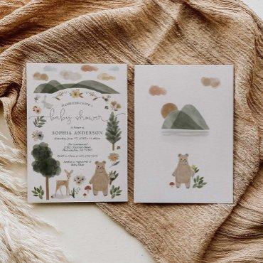 Boho Woodland  Card