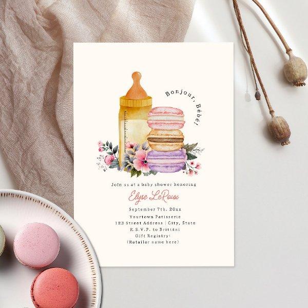 Bonjour Bébé French Macarons & Milk