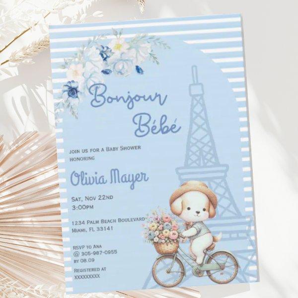 Bonjour Bebe French Paris Puppy Dog