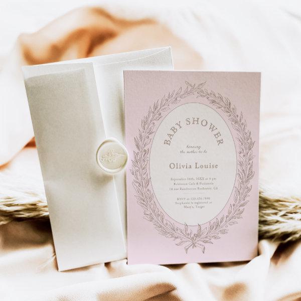 Bonjour Bebe French Patisserie Baby Shower Pink