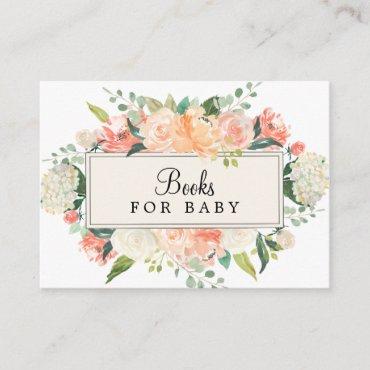 Book Request Card - Bring A Book - Pretty Peach