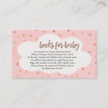 Book Request for Girl's Baby Shower Invitation