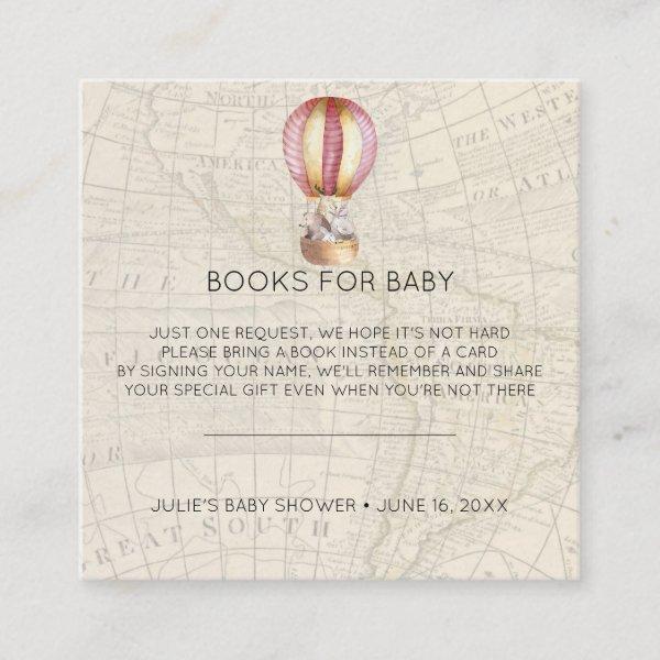 Book Request | Hot Air Balloon Baby Shower Insert