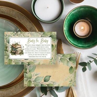 Books Leaves Next Chapter Books for Baby Enclosure Card