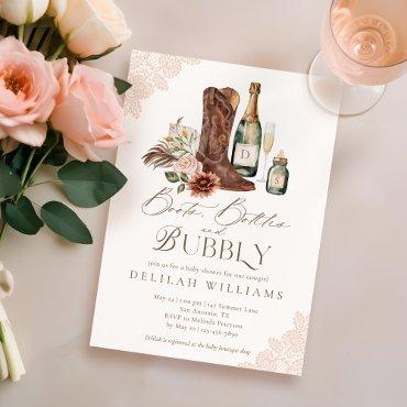 Boots Bottles & Bubbly Country Western