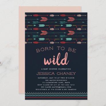 Born to Be Wild | Baby Shower Invitation